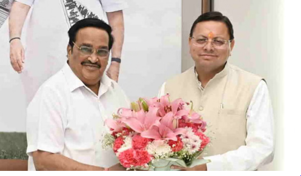 केंद्रीय जल शक्ति मंत्री से सीएम धामी ने की मुलाक़ात, कुंभ की तैयारियों-नमामि गंगे को लेकर की चर्चा