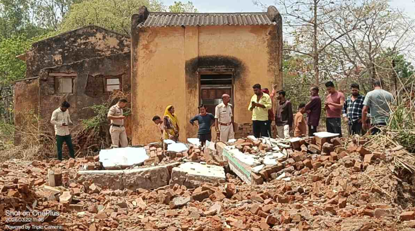 सिंचाई विभाग की इमारत की दीवार गिरने से मजदूर की मौत, ईंट निकालने के दौरान हादसा