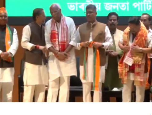 असम की राजनीति में हलचल: कांग्रेस के 3 निलंबित विधायक BJP में शामिल