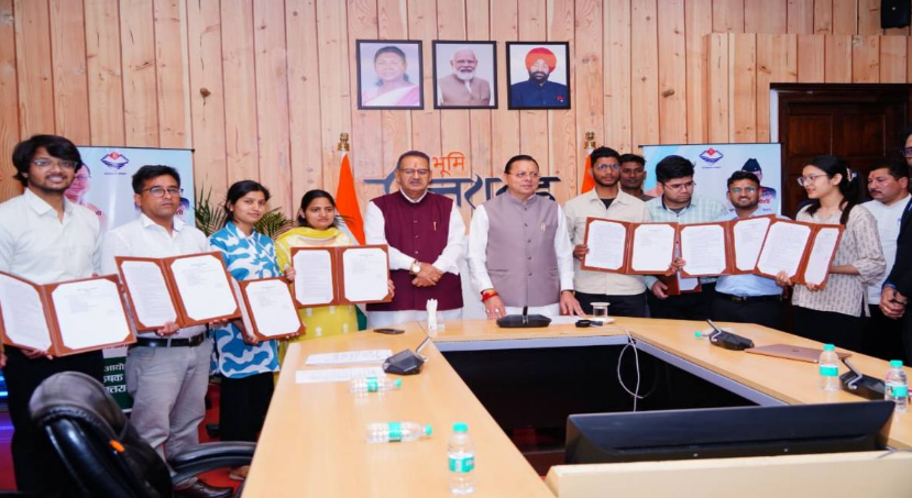 नियुक्ति पत्र वितरण: सीएम धामी बोले—ईमानदारी और लगन से निभाएं जिम्मेदारी