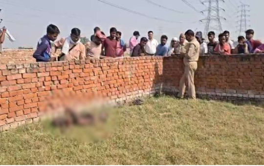 चंदौली: पानी की टंकी के पास मिली जली लाश, गांव में फैली दहशत