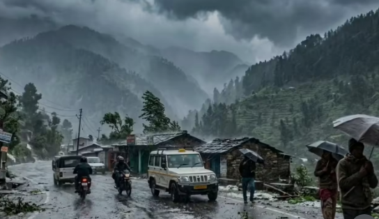 Uttarakhand : भीषण गर्मी के बीच राहत की खबर; चार दिन बारिश, तेज हवाएं और ओलावृष्टि की चेतावनी